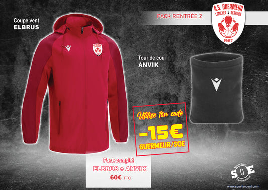 Pack RENTREE 2 AS Guermeur