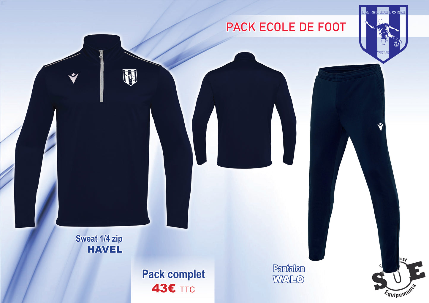 Pack Ecole de Foot La Guideloise Foot