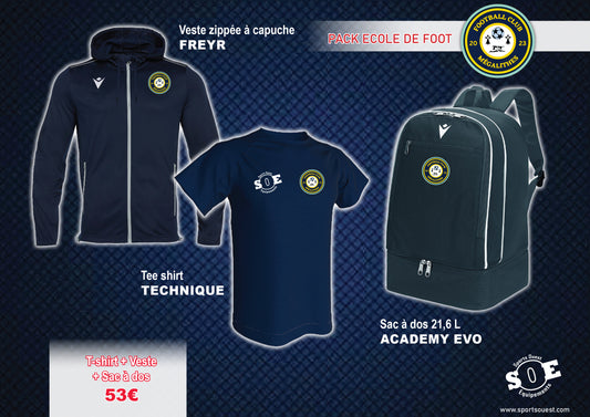 Pack ECOLE DE FOOT FC mégalithes