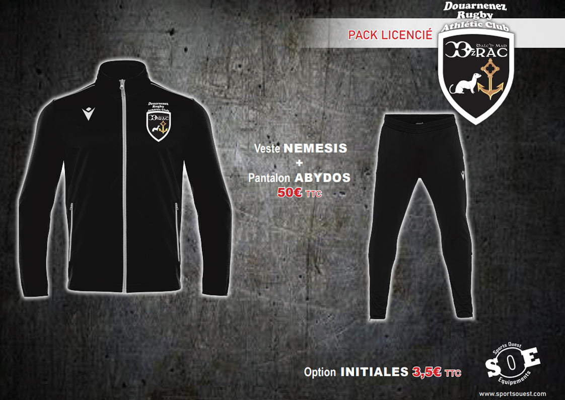 Pack licencié DRAC