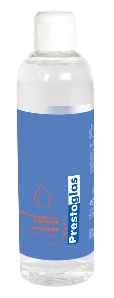 Huile de massage Camphrée Prestoglas