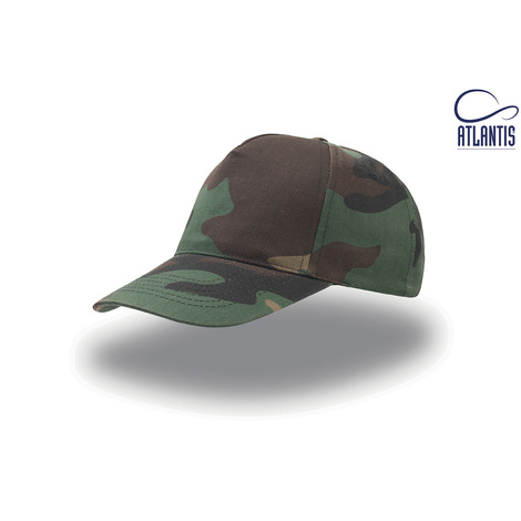 10 Casquettes Basiques Marquage du logo face avant