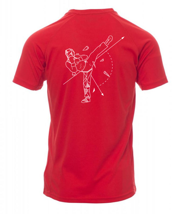 Tee shirt technique RUNNER Tricolores Lochrist