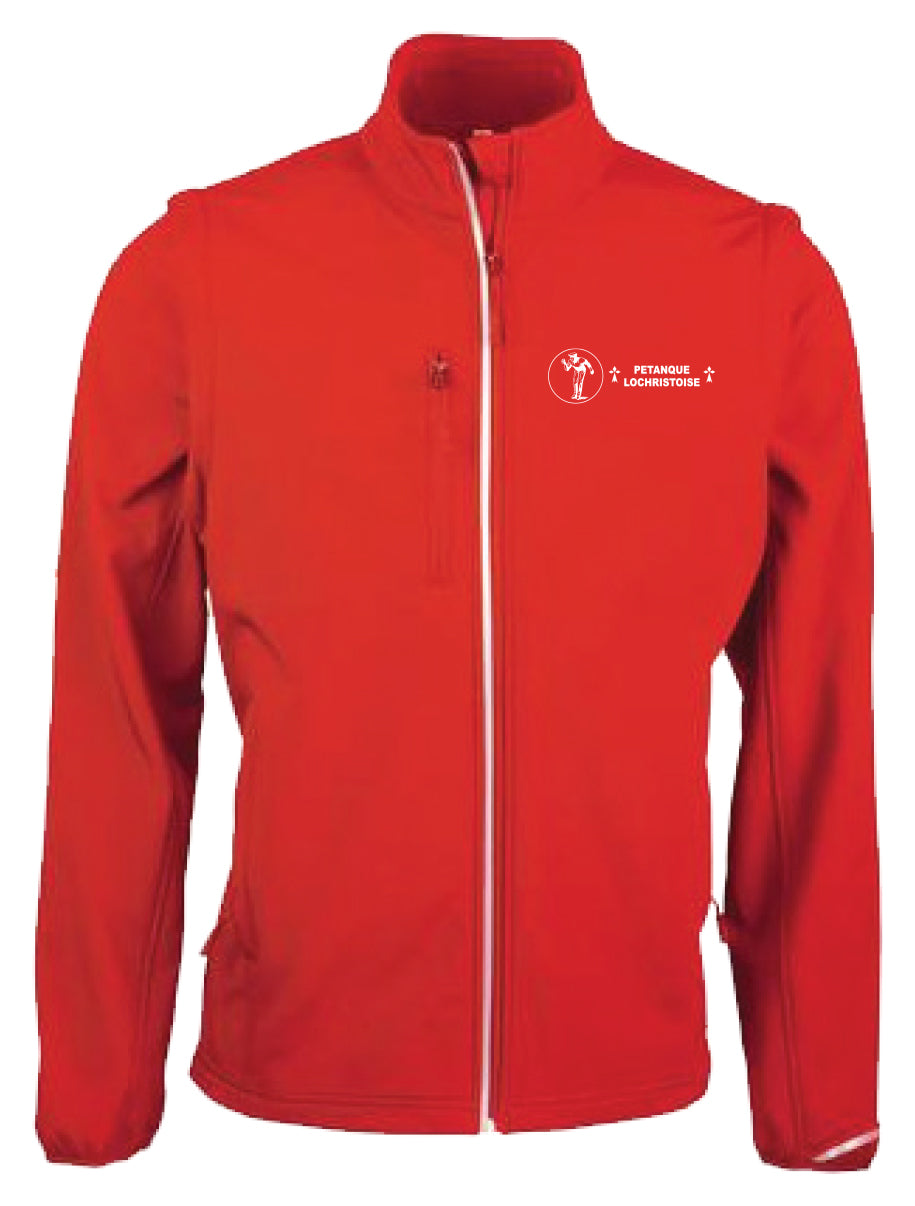 Softshell manches amovibles PA323 Pétanque Lochristoise