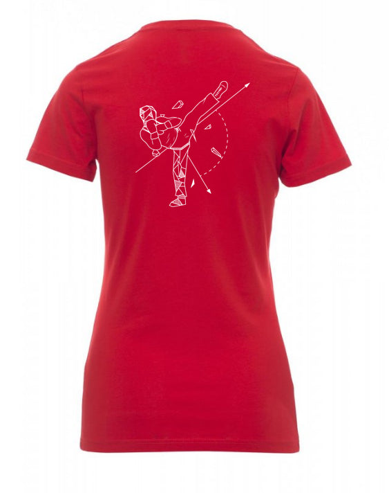 Tee shirt coton SUNSET Tricolores Lochrist