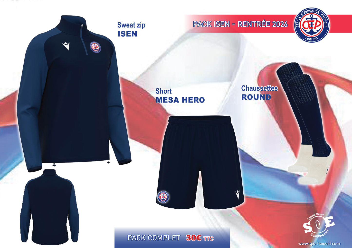 Pack RENTREE CEP Football