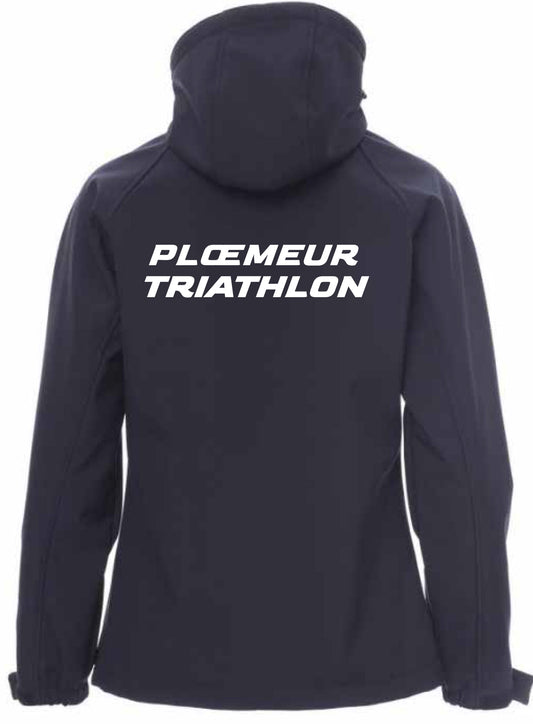 Veste Soltshell GALE Ploemeur Triathlon