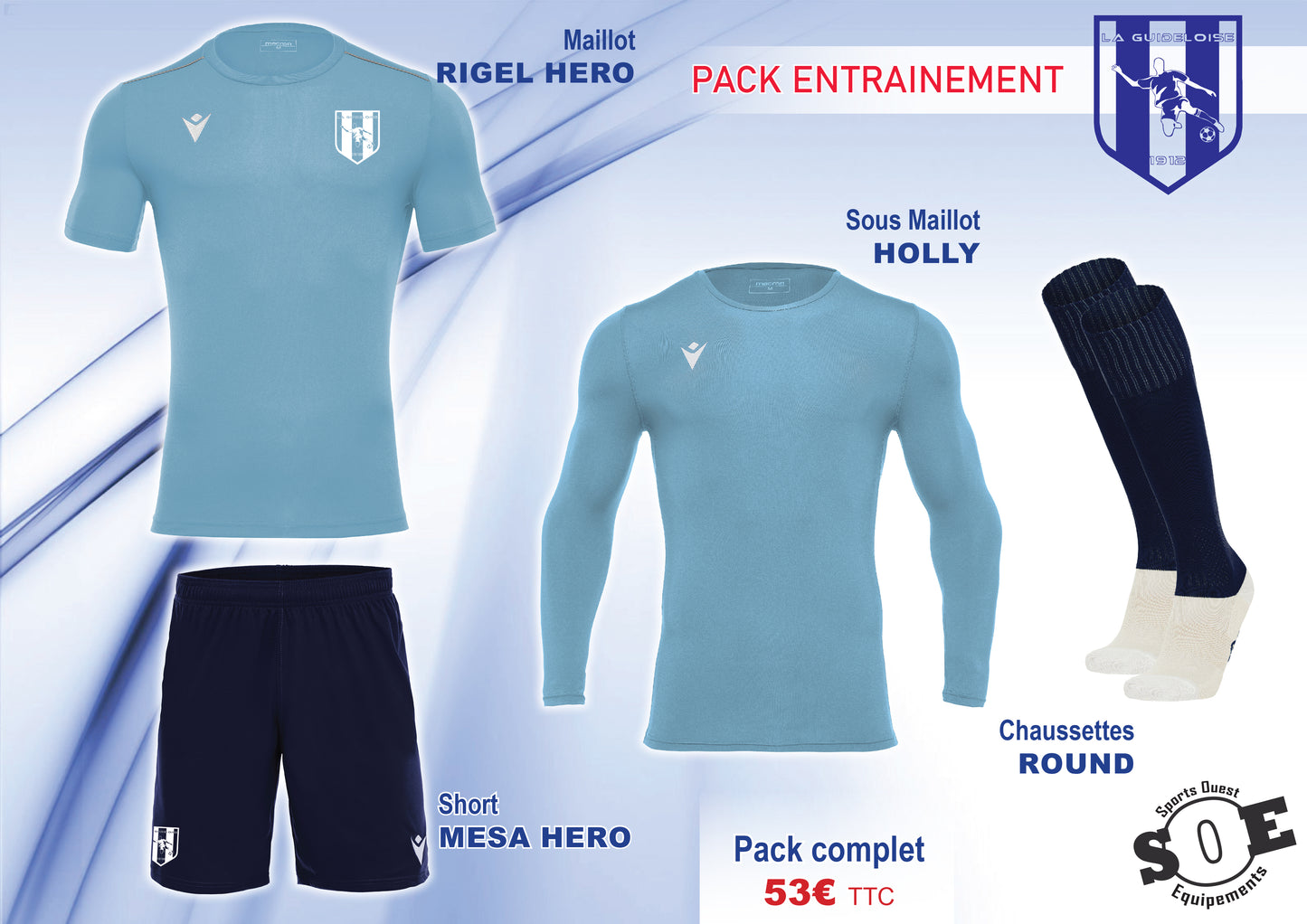 Pack Entrainement GUIDELOISE