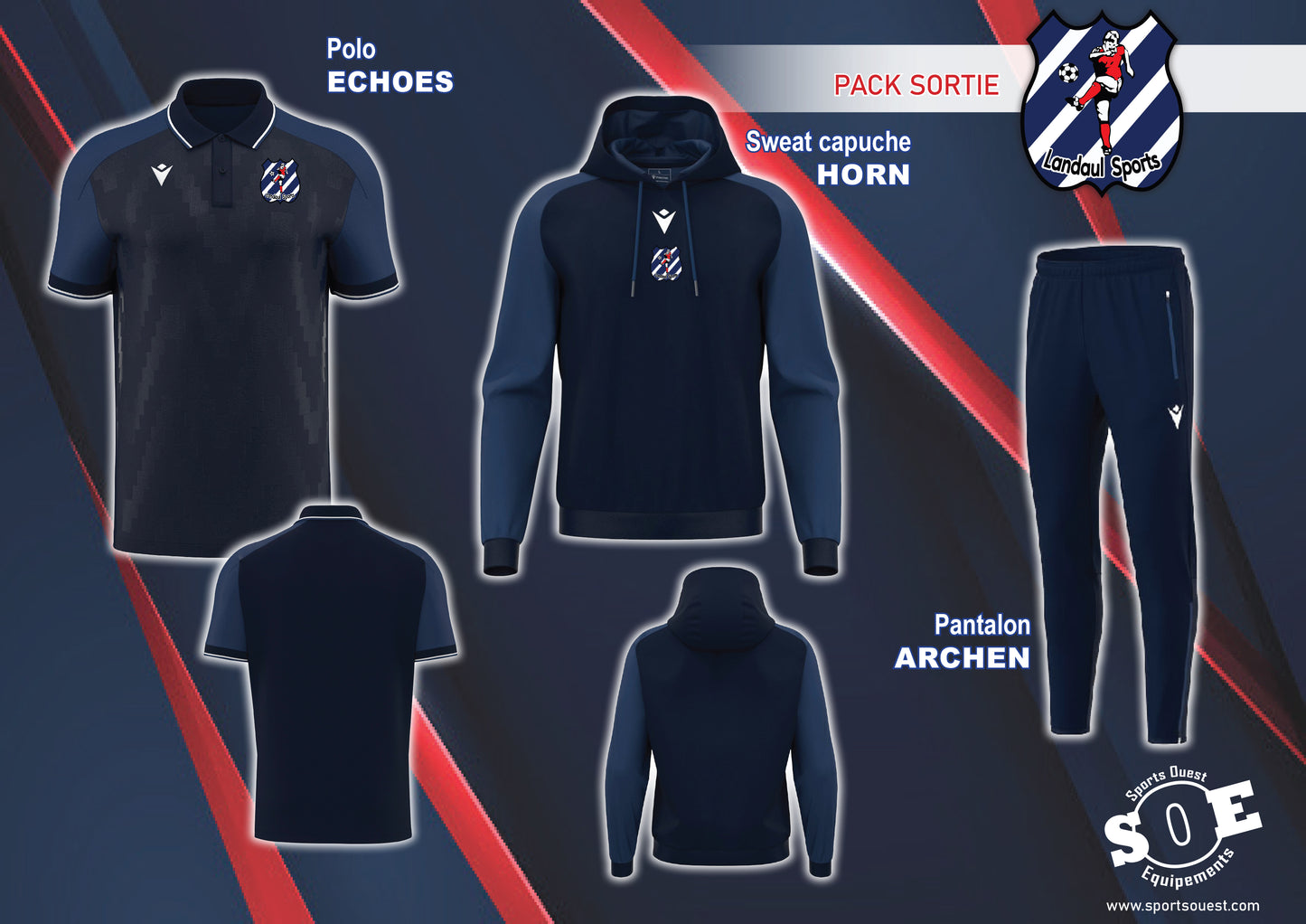 Pack SORTIE Landaul Sports