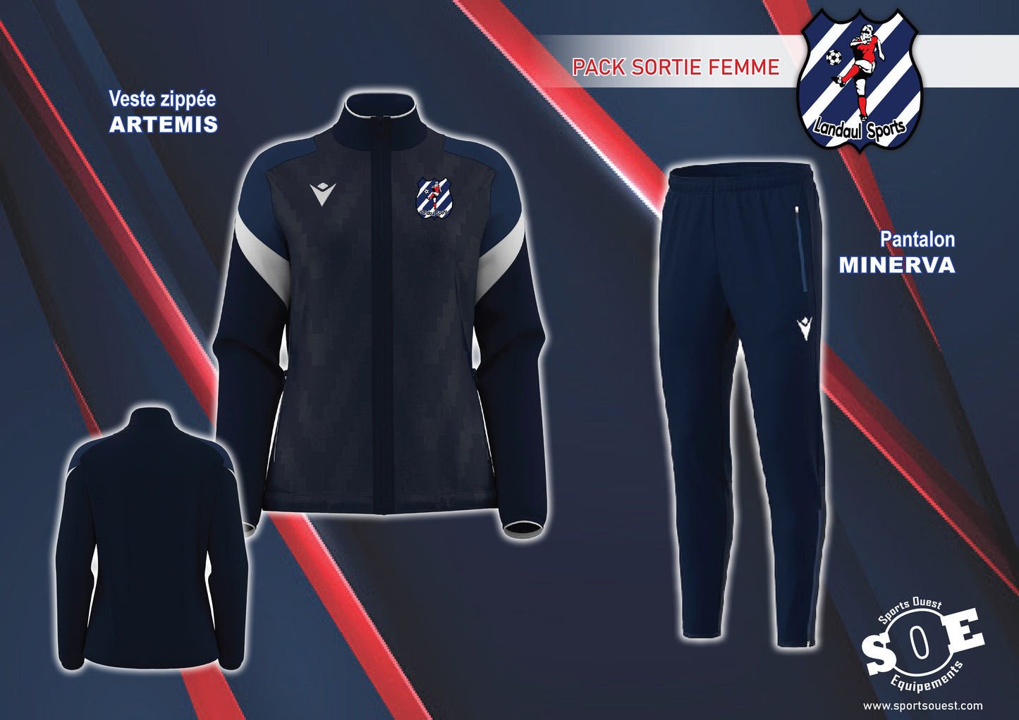 Pack SORTIE Femme Landaul Sports