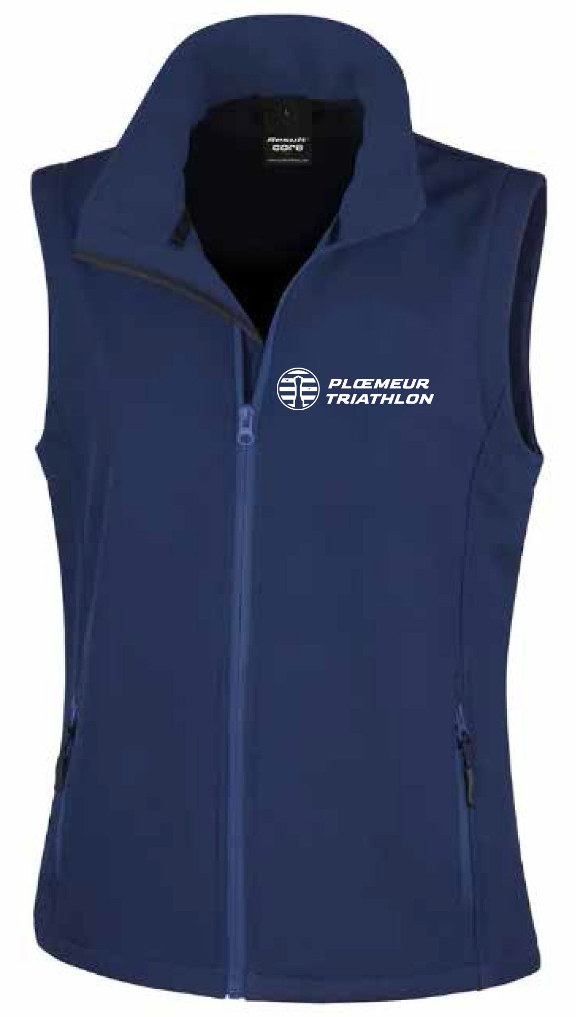 Bodywarmer softshell RESULT Ploemeur Triathlon