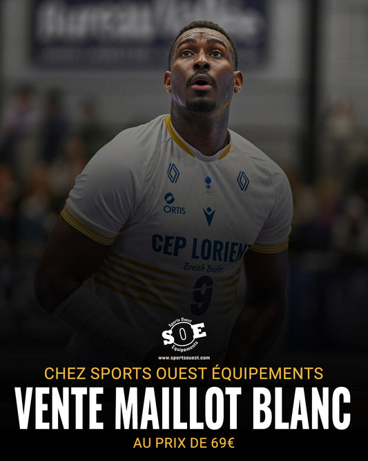 PRECOMMANDE Maillot REPLICA CEP LORIENT BREIZH BASKET