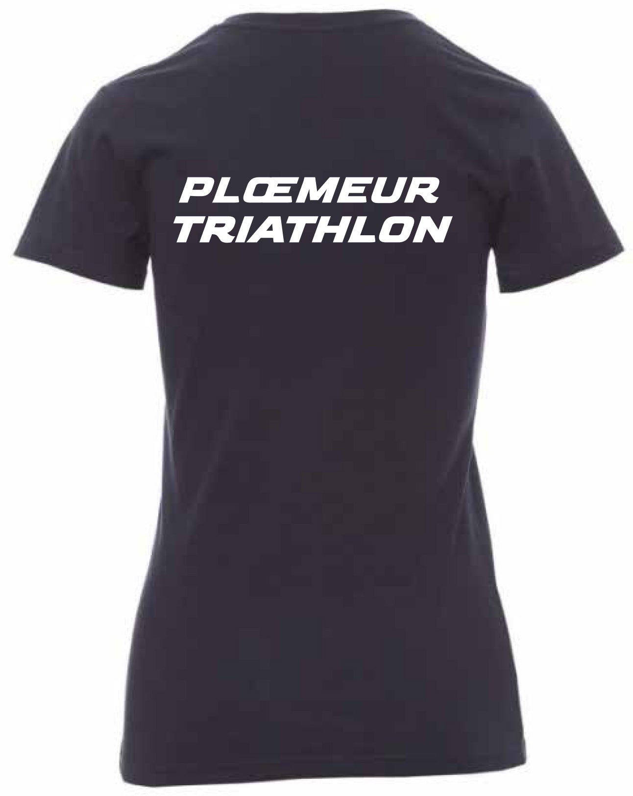 T-shirt femme V-NECK Ploemeur Triathlon