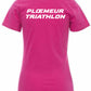 T-shirt femme V-NECK Ploemeur Triathlon