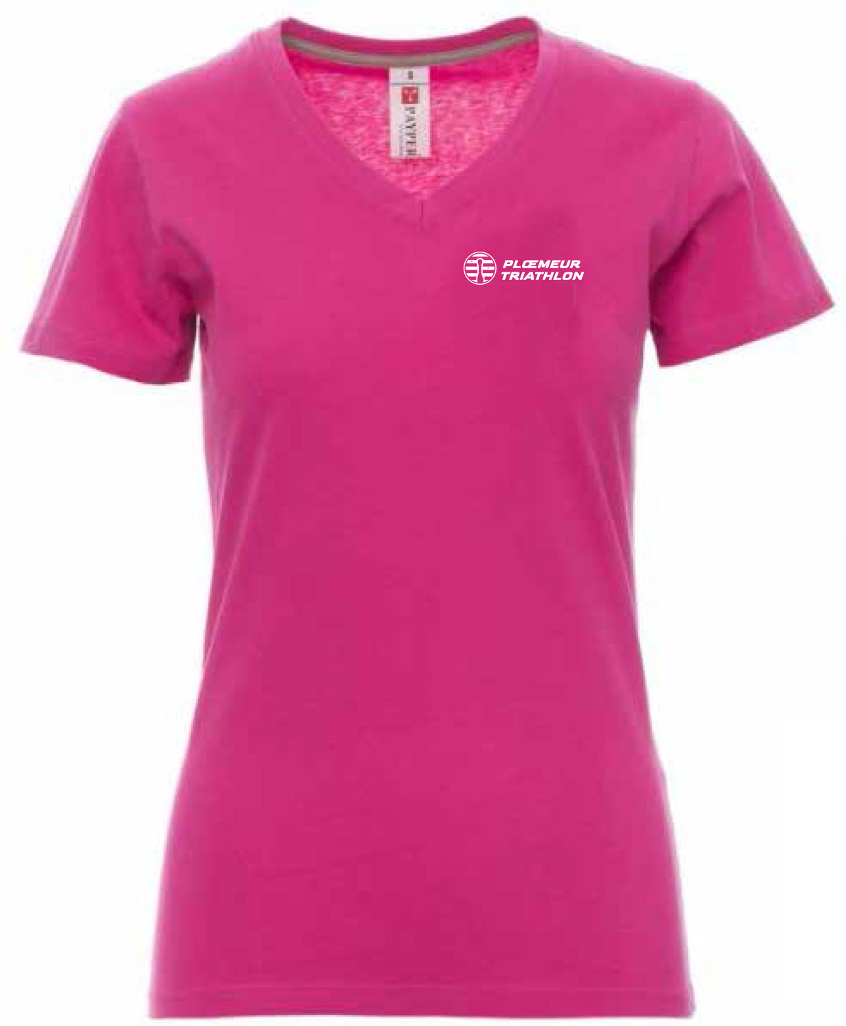 T-shirt femme V-NECK Ploemeur Triathlon