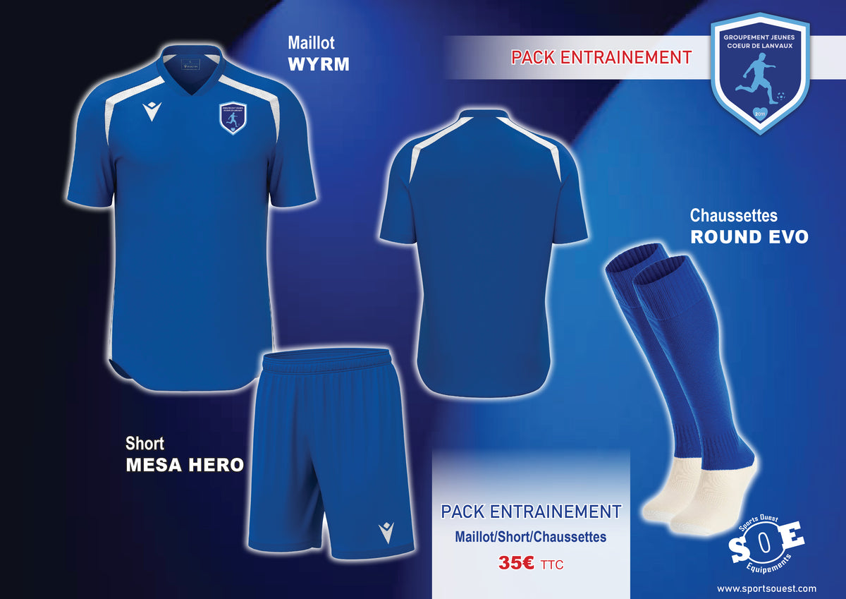Pack ENTRAINEMENT GJ Lanvaux