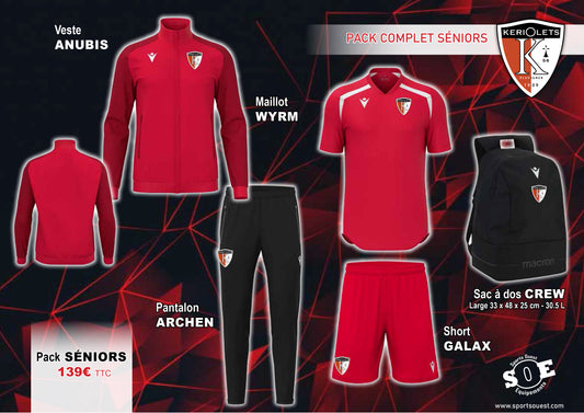 Pack COMPLET SENIORS Keriolets