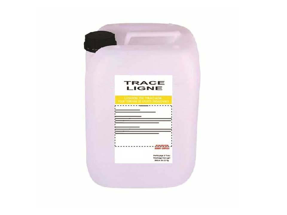Traceur de ligne terrain sur pelouse