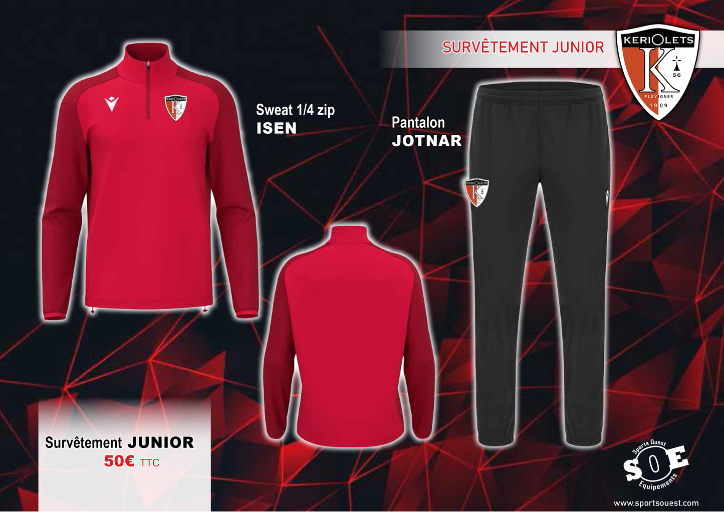 Survêtement JUNIOR Keriolets