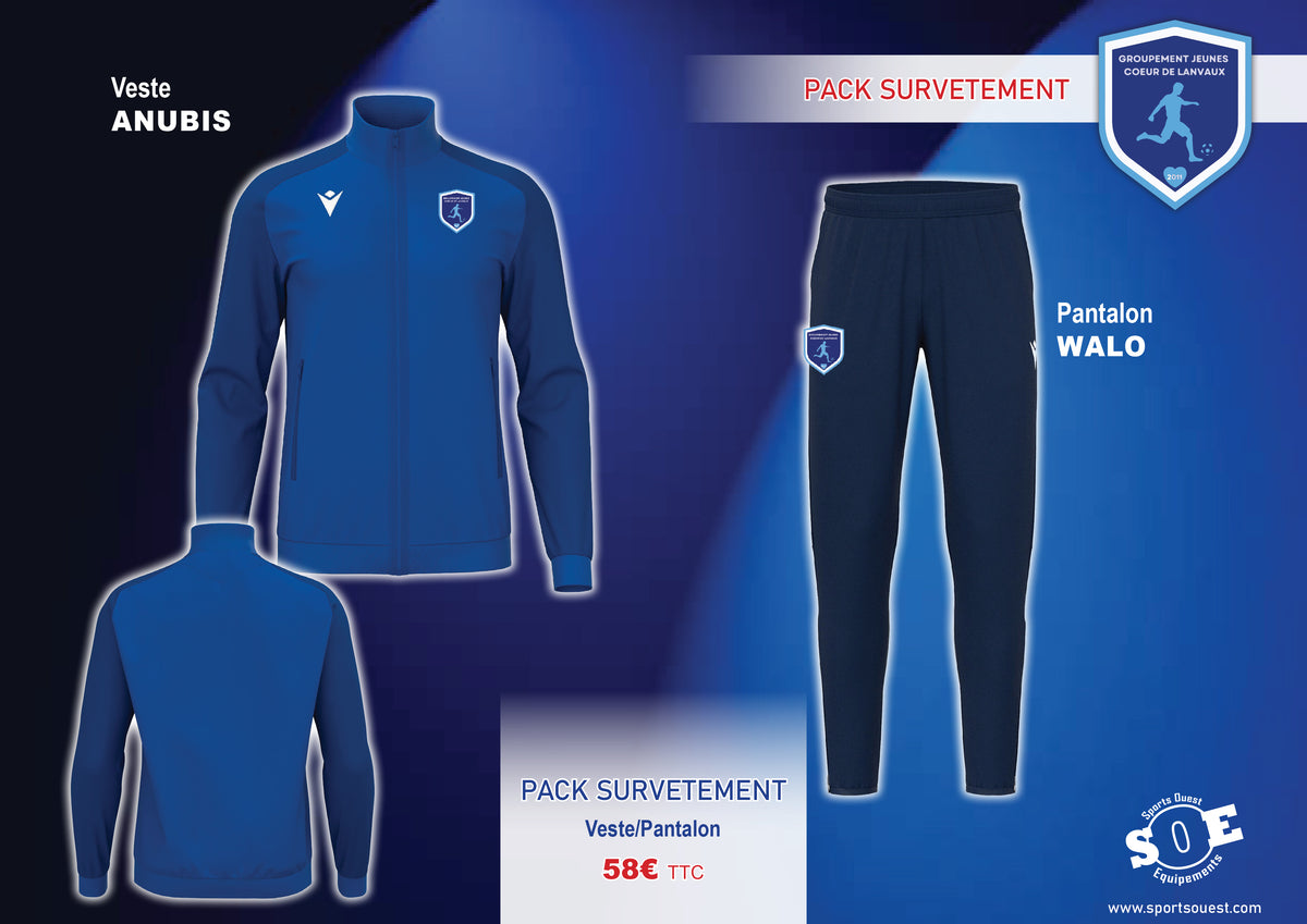 Pack SURVETEMENT GJ Lanvaux