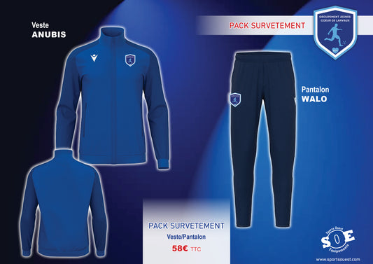 Pack SURVETEMENT GJ Lanvaux
