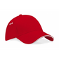 10 Casquettes Bicolores Marquage du logo face avant