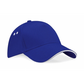 10 Casquettes Bicolores Marquage du logo face avant