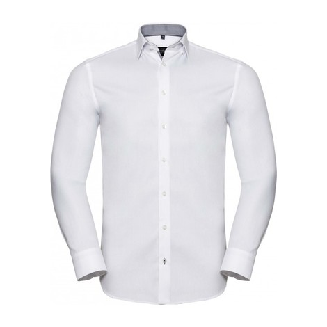 Chemise Contrastée RUSSELL 964 Herringbone