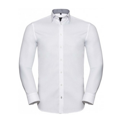 Chemise Contrastée RUSSELL 964 Herringbone