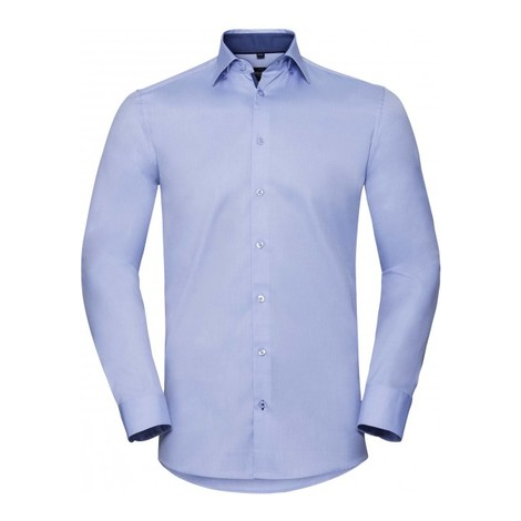 Chemise Contrastée RUSSELL 964 Herringbone
