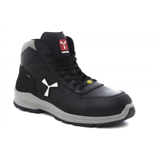 Chaussures  GET FORCE MID Cuir noir