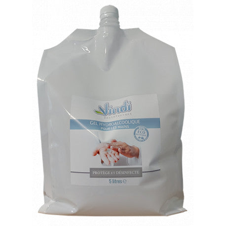 Eco-recharge gel hydroalcoolique - 5L VINDI
